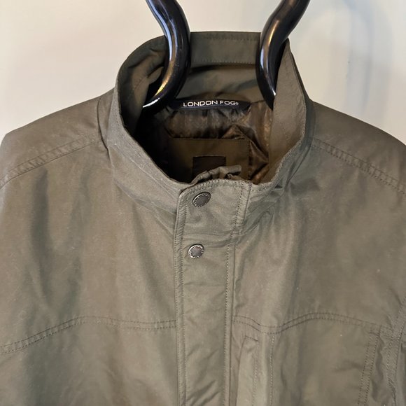 London Fog Men’s Green Parka - Picture 4 of 7